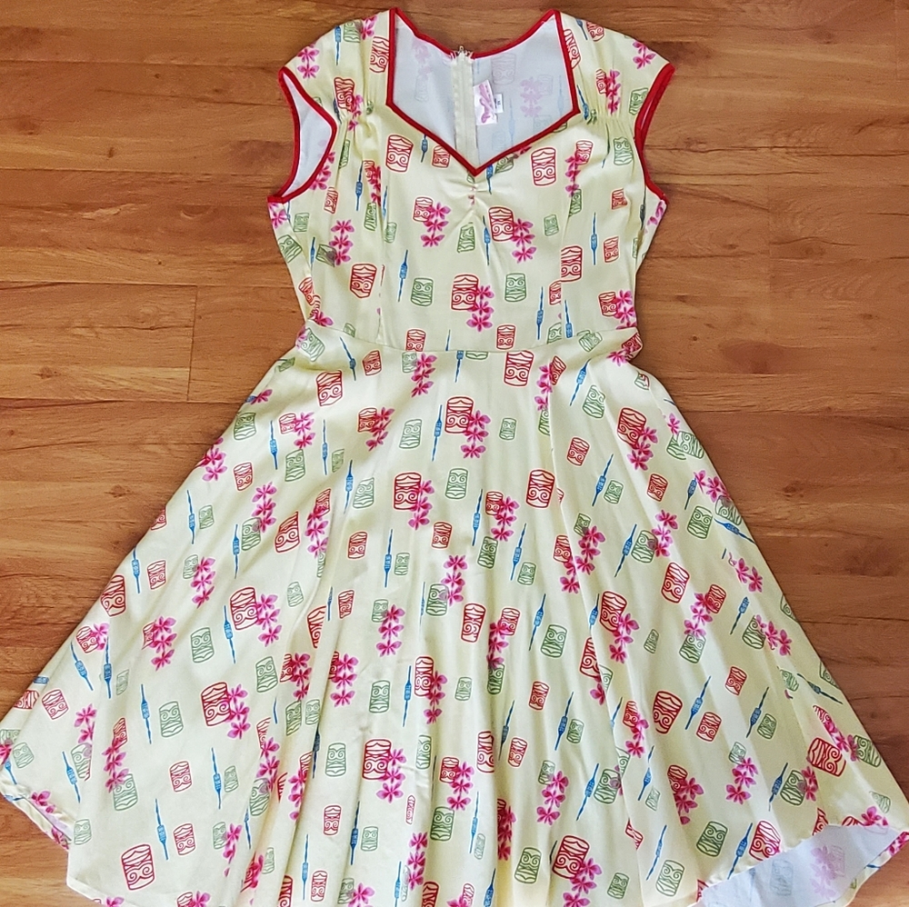 Pinup Girl Clothing Tiki Dress